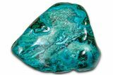 Vibrant Polished Malachite with Chrysocolla - DR Congo #336831-1